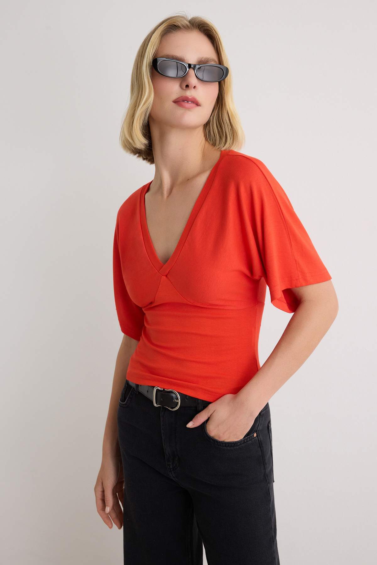 Bluze TWOAW27BZ00111 - crvena