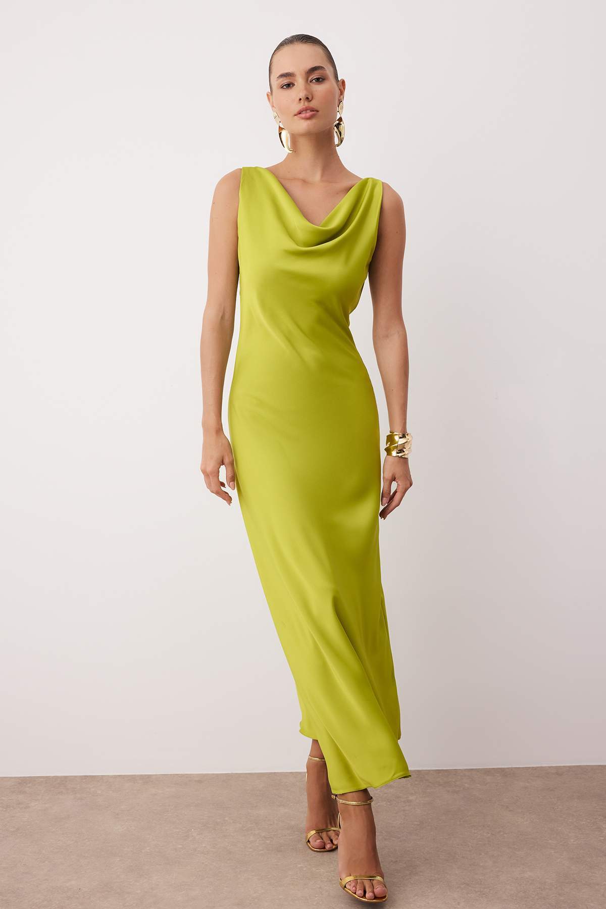 Haljine TPRSS25EL00318 - zelena