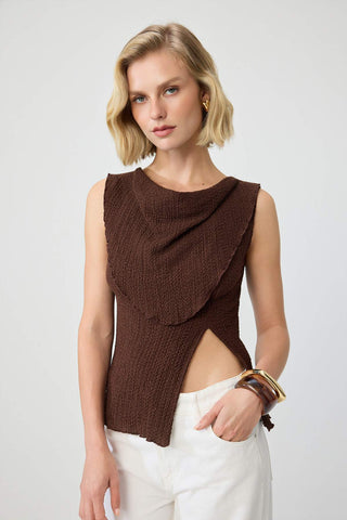 Bluze TWOSS26BZ00388 - braon