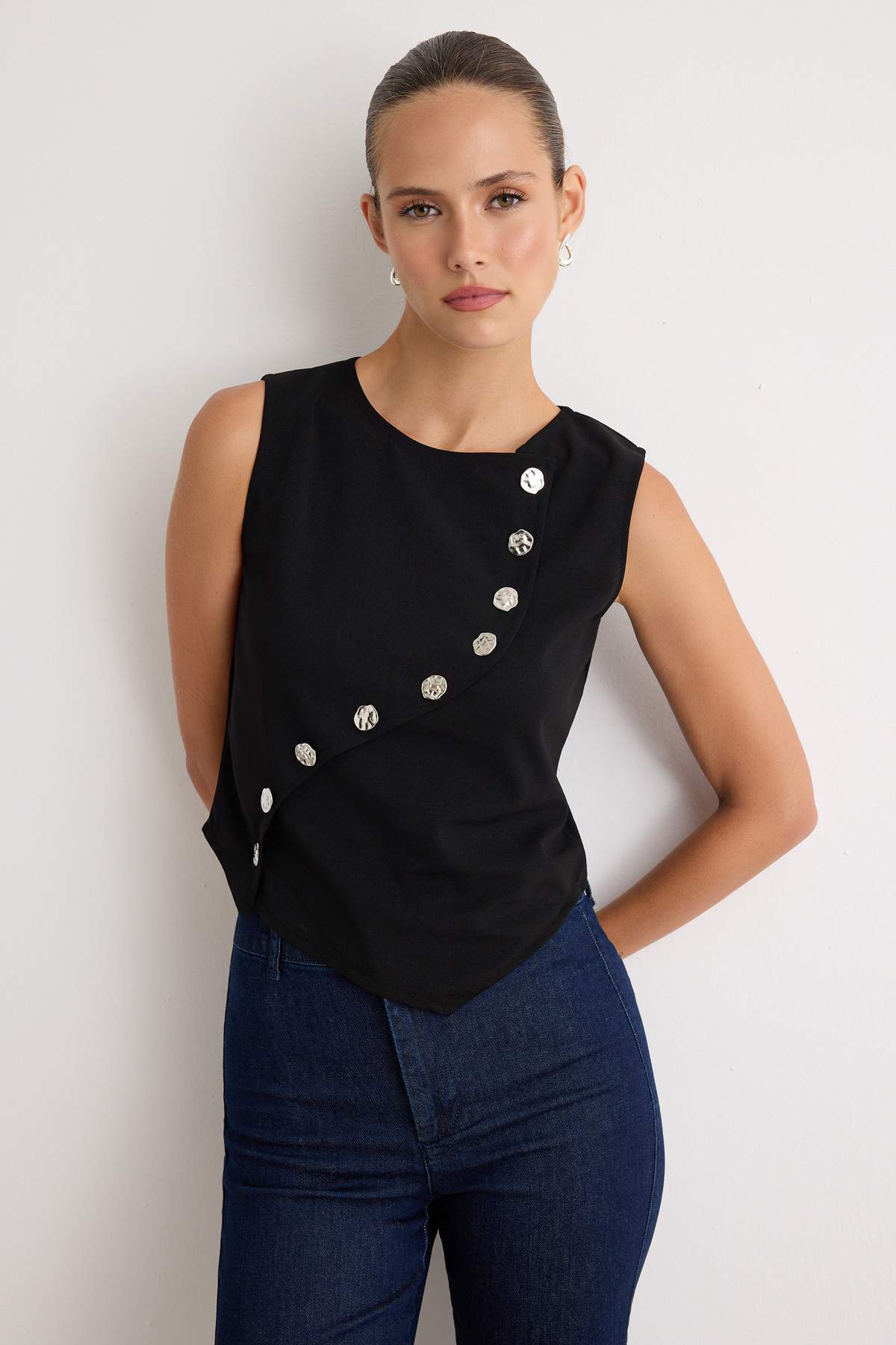 Bluze TWOAW27BZ00256 - crna