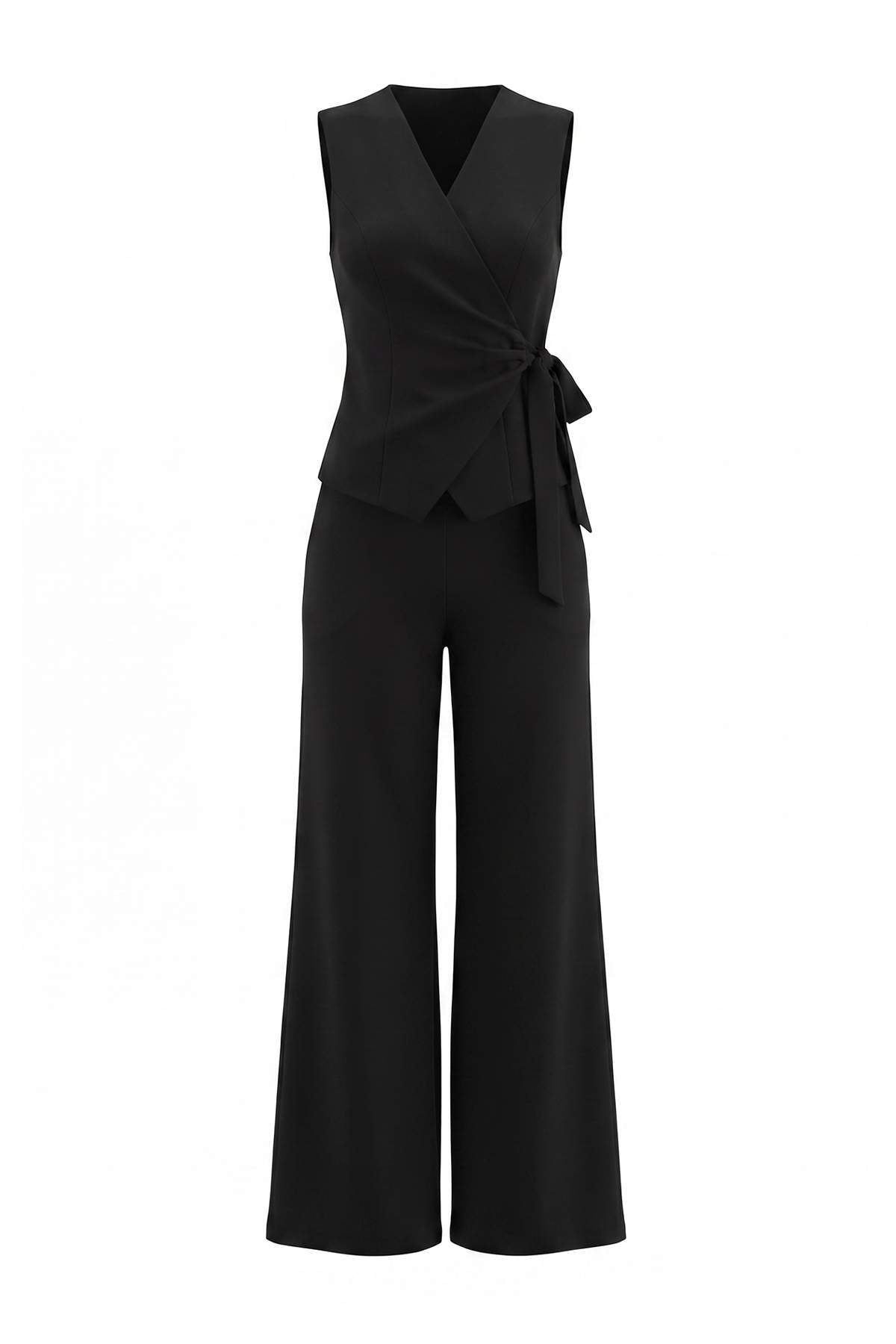 Pantalone TWOSS26AU00310 - crna
