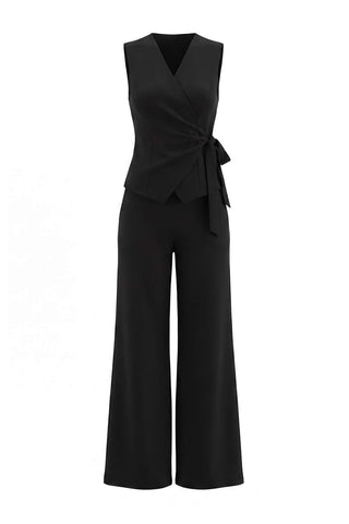 Pantalone TWOSS26AU00310 - crna