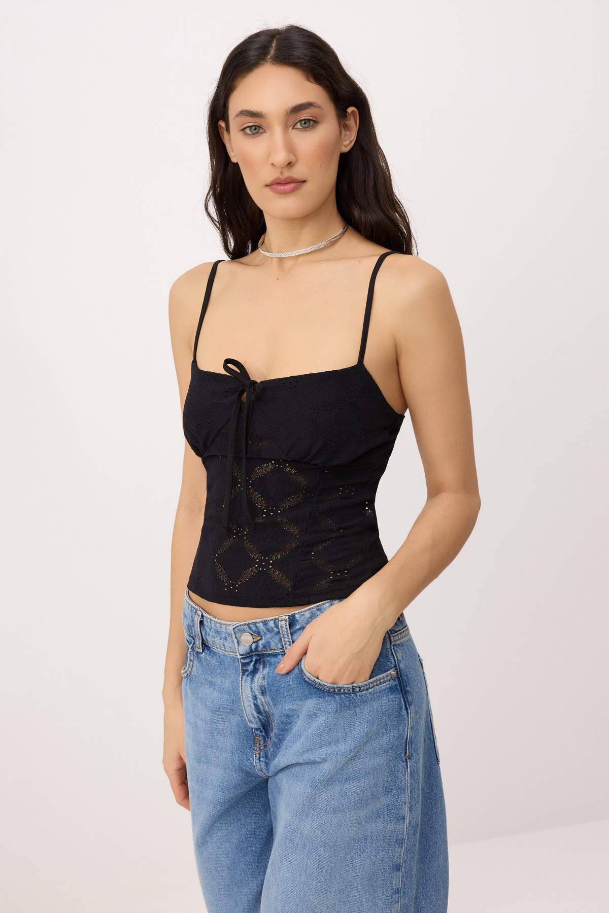 Bluze TWOSS26BZ00470 - crna