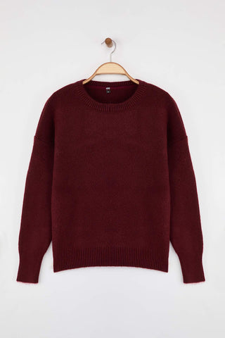 Džemper TWOAW26KZ00065 - bordo [djesi-src-83288c5118638b02aa738e47f419076eea5f483678f15ee7ed5c761d2a040f33]