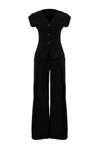 Pantalone TWOAW27AU00072 - crna