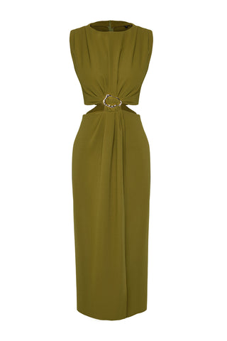 Haljine TWOSS25EL00017 - zelena