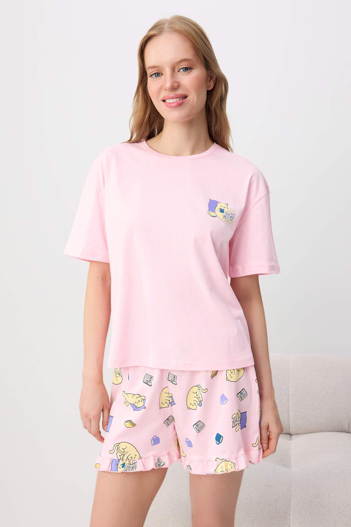 Kompleti THMSS26PT00174 - roze