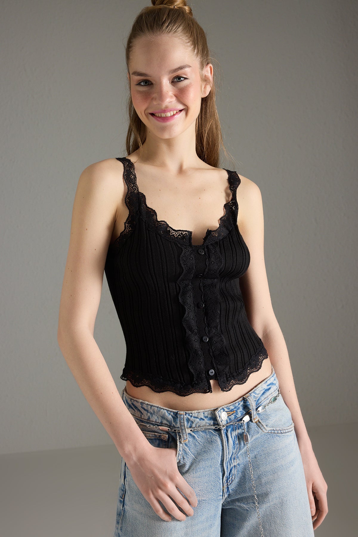Bluze TWOSS25BZ00177 - crna