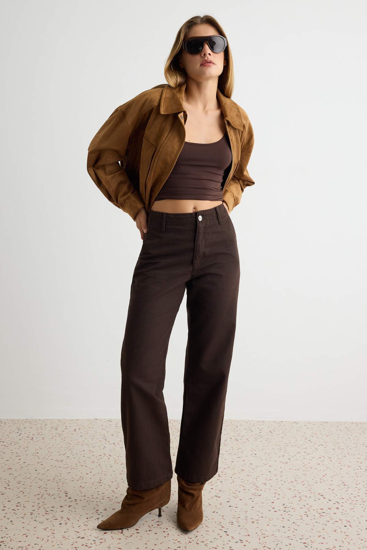 Pantalone TWOAW27PL00055 - braon [djesi-src-6623c7dcb36fc6f7e1a934b71cf6c273434ecc769ddd82984d7f4dee8ef939a0]