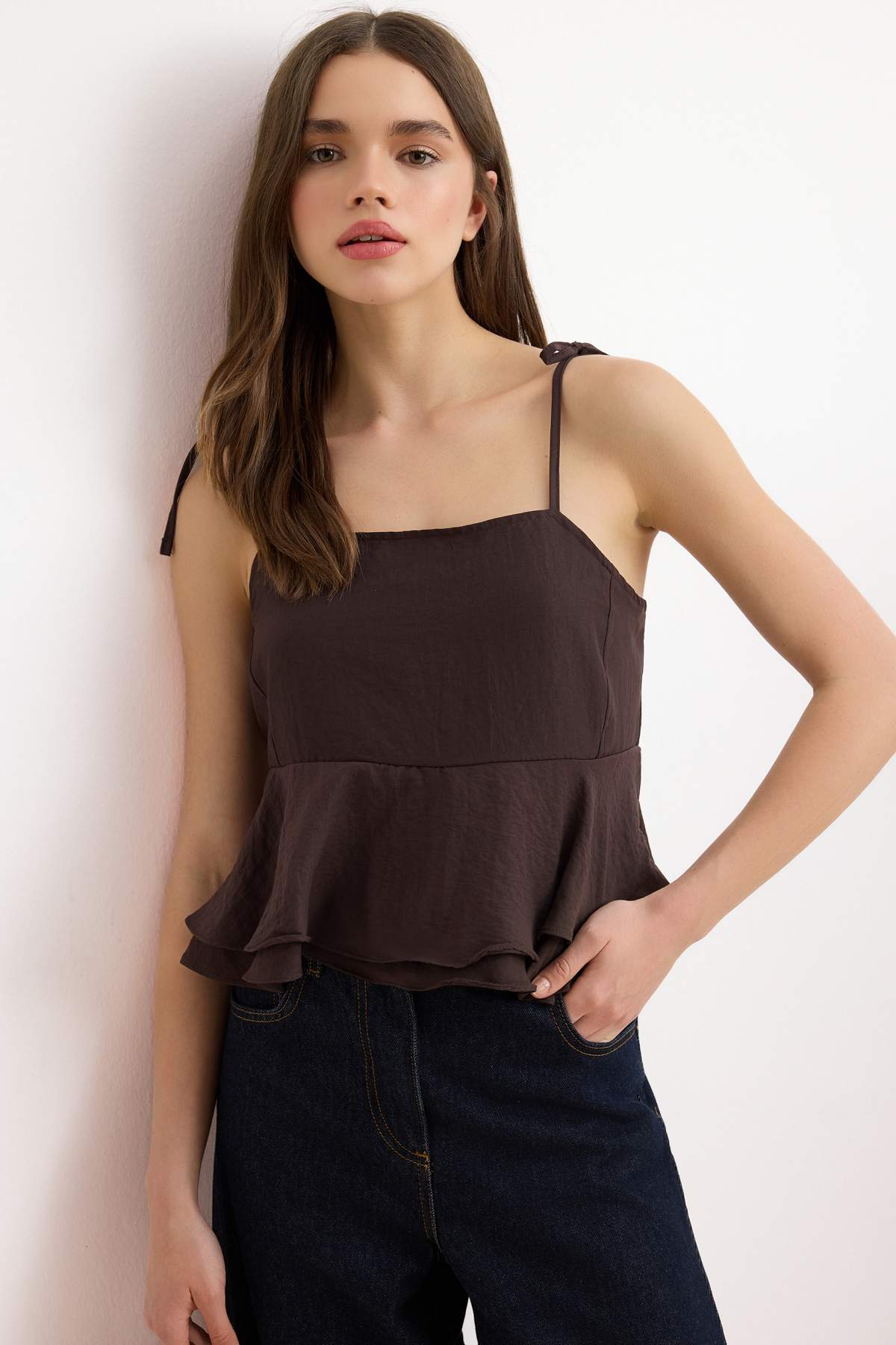 Bluze TWOSS26BZ00413 - braon