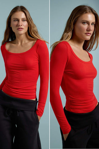 Bluze TWOAW27BZ00179 - crvena