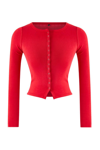 Bluze TWOAW26BZ00193 - crvena
