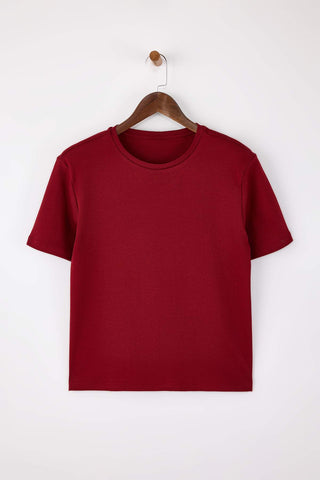 Majice TWOSS26TS00005 - bordo [djesi-src-8c14dcdd66be30ba235b178bb602389a7f1e79a740a9bf03746bc78621f8d6f8]