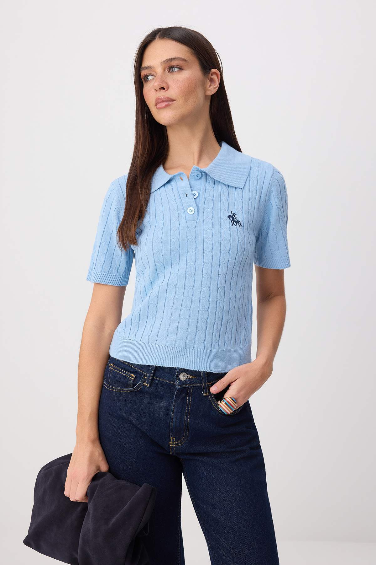 Bluze TWOSS26BZ00163 - plava