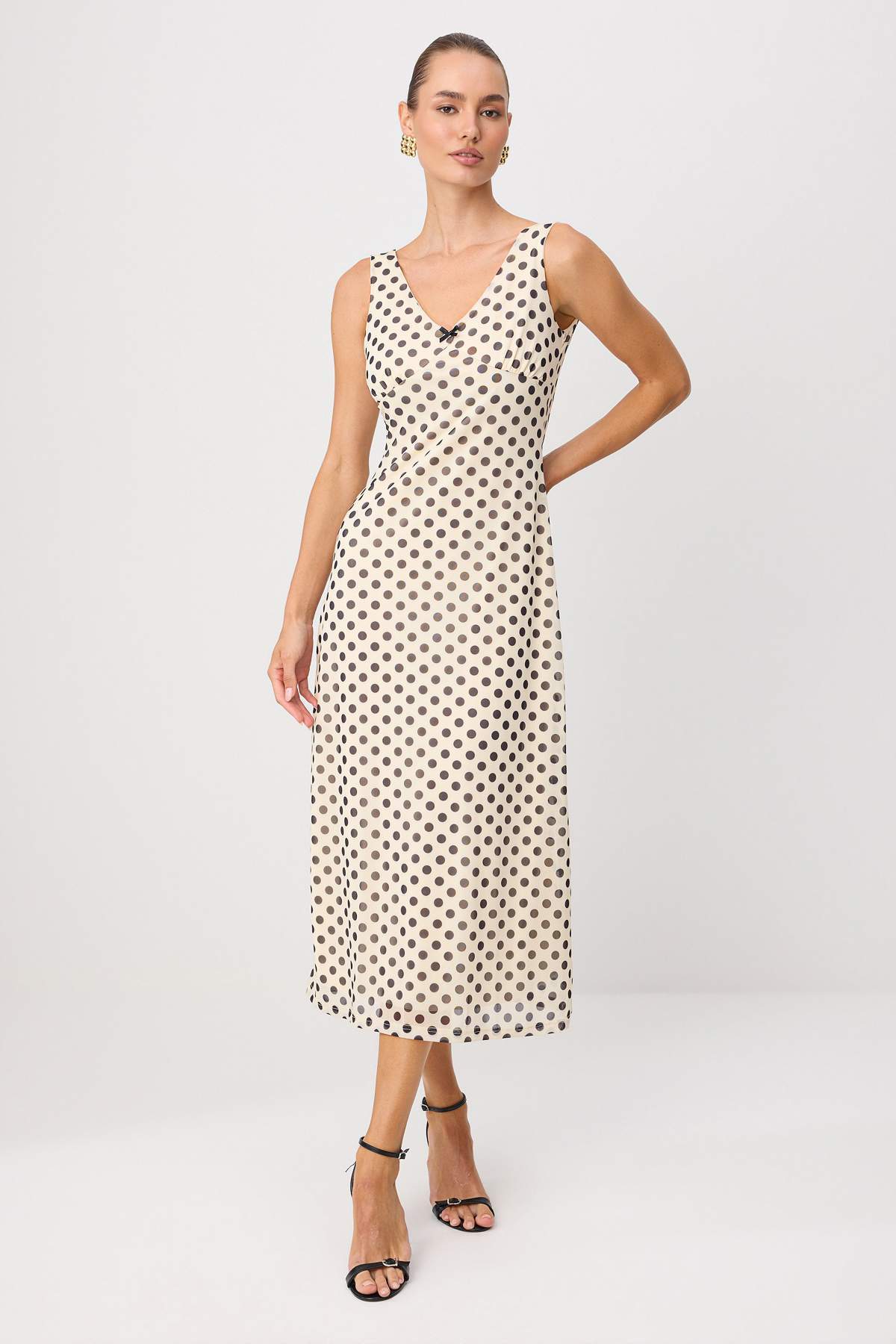 Haljine TWOSS25EL00361 - krem