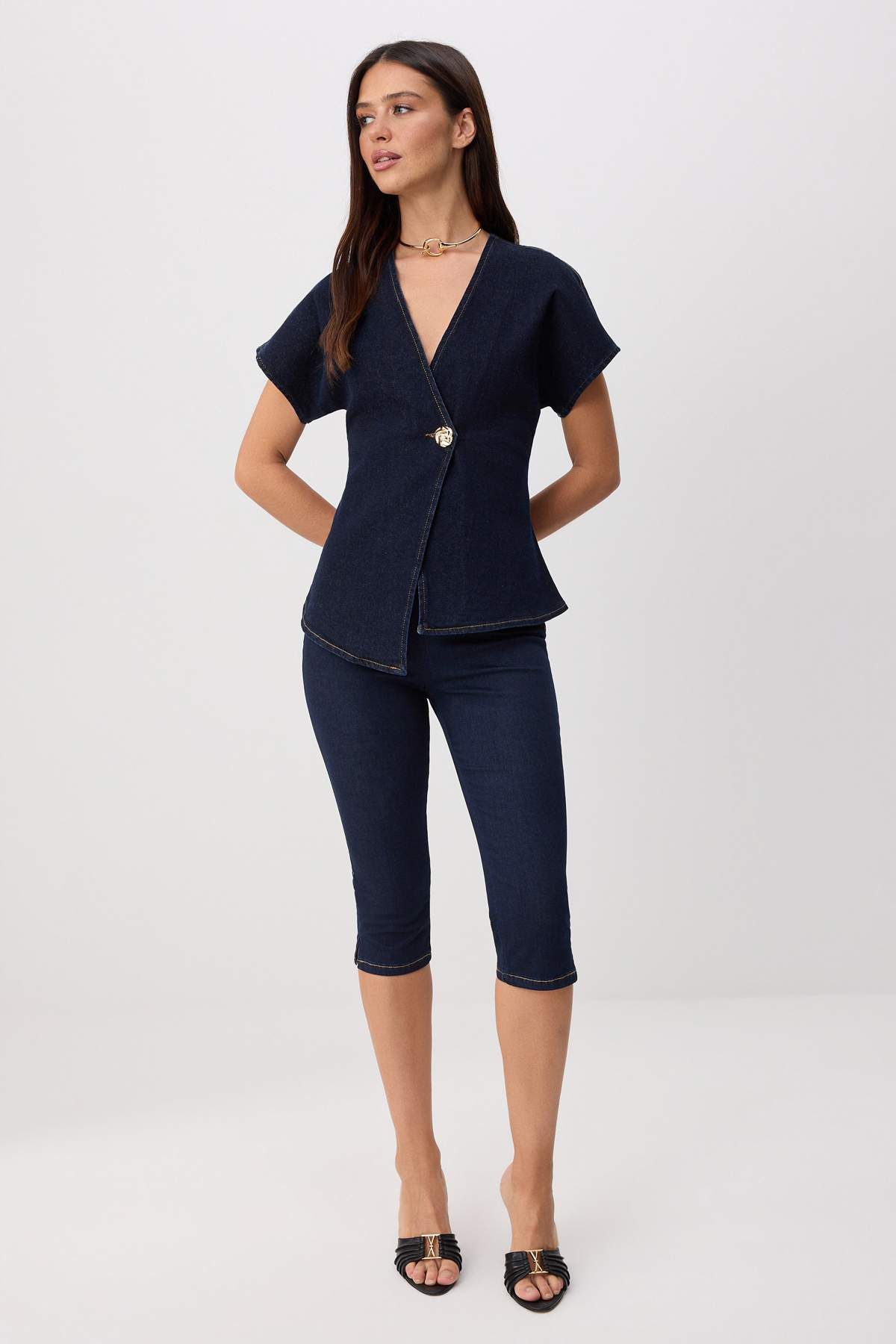 Bluze TWOSS26BZ00828 - plava