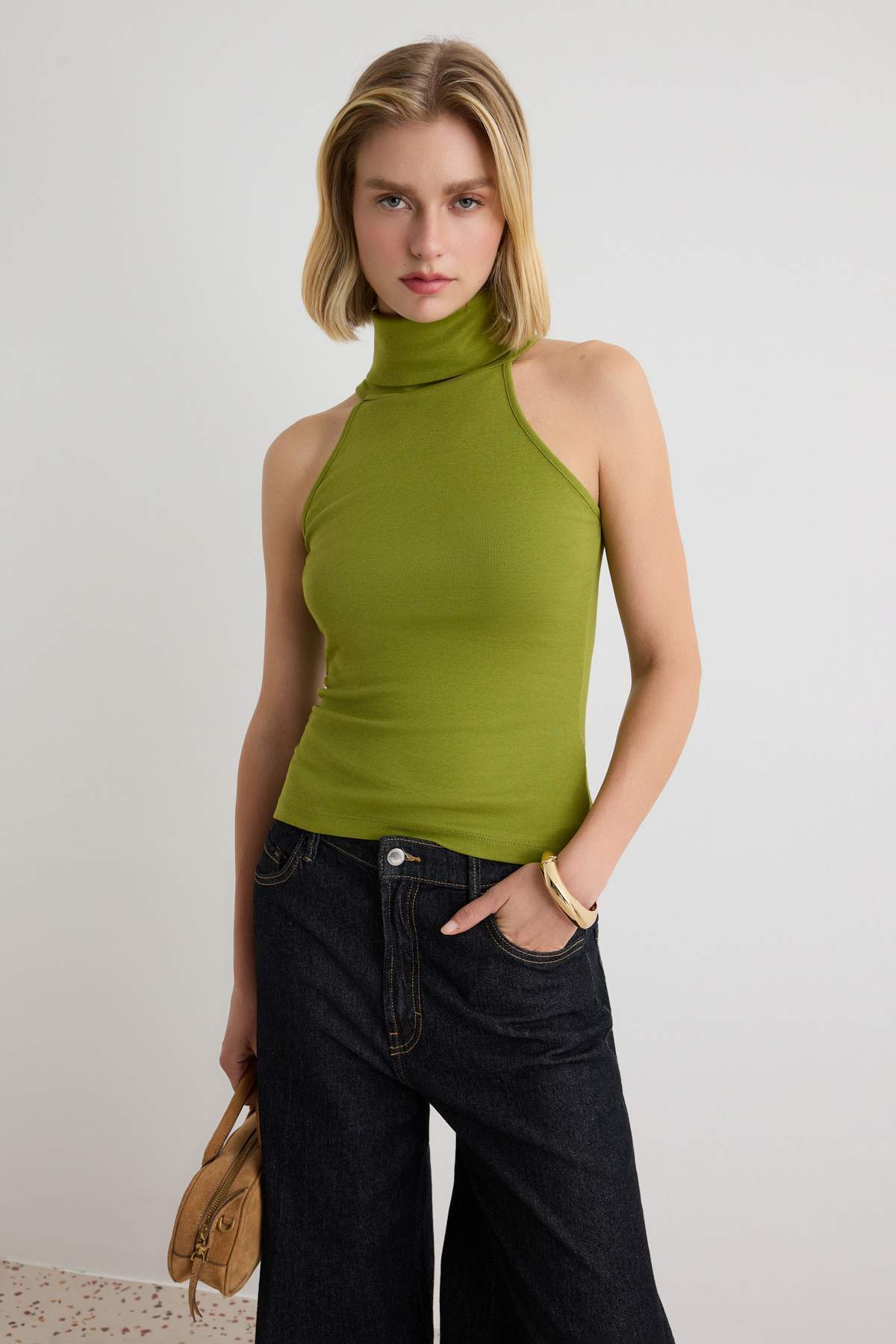 Bluze TWOAW27BZ00018 - zelena