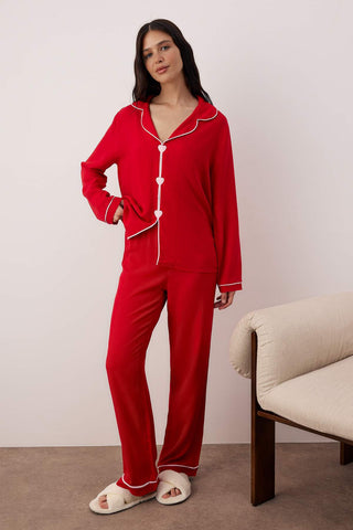 Kosulje THMAW25PT00179 - bordo