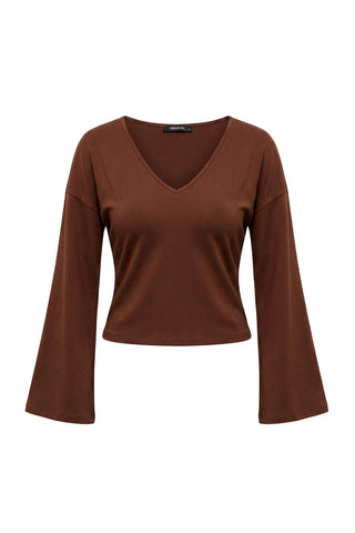 Bluze TWOAW27BZ00079 - braon