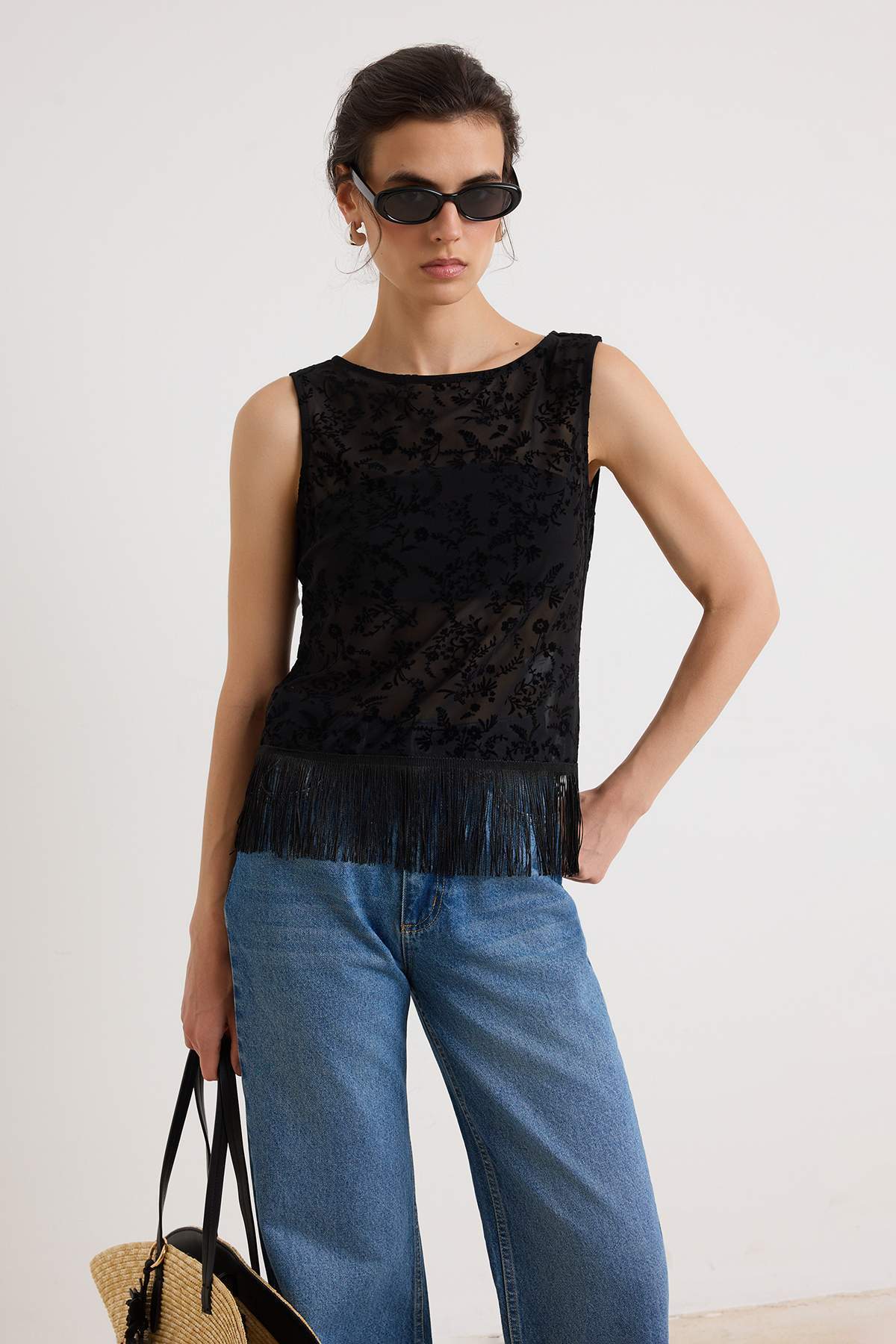 Bluze TWOSS26BZ00922 - crna