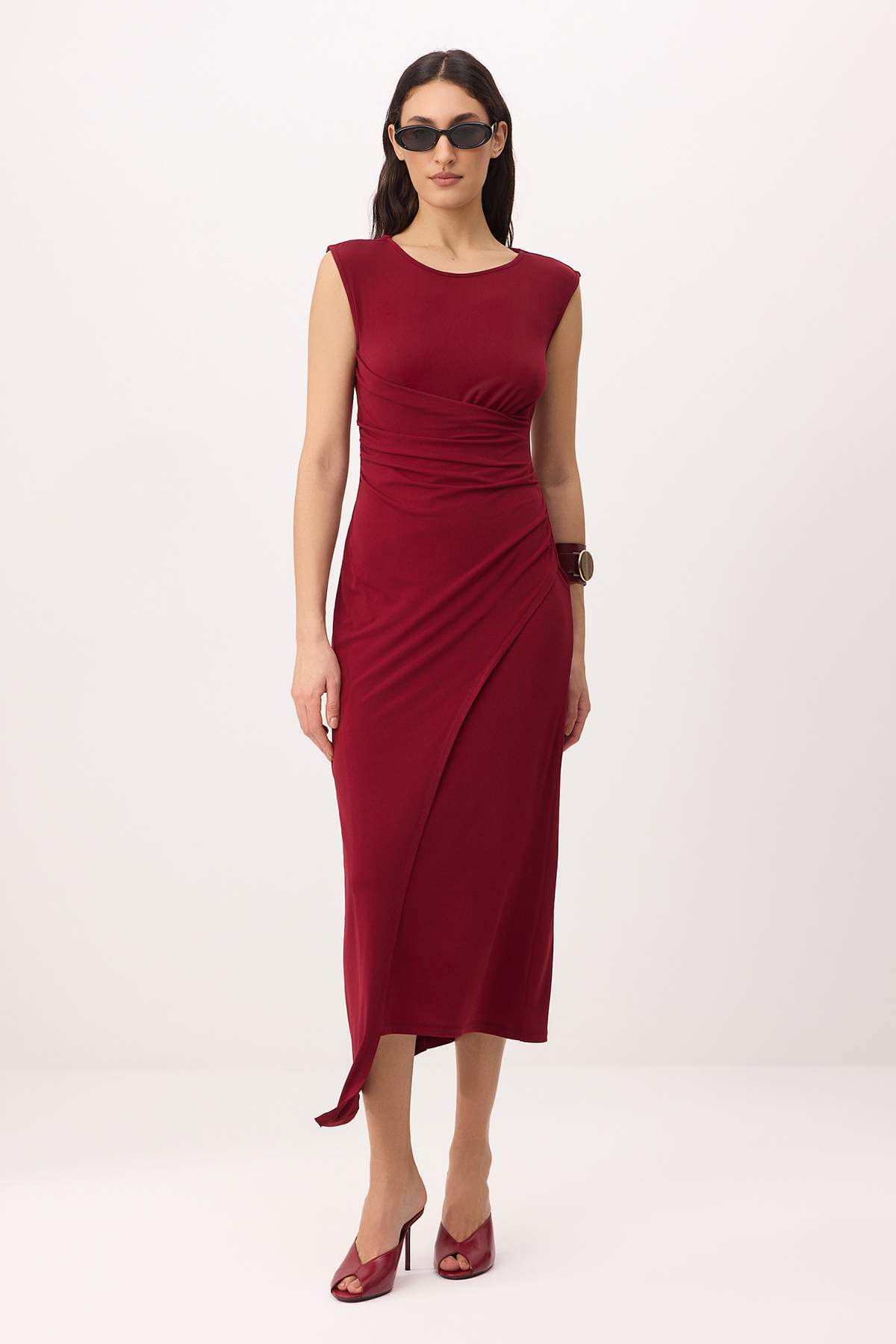 Haljine TWOSS26EL00011 - bordo