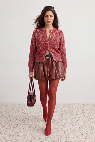 Kardigani TWOAW25HI00185 - bordo [djesi-src-f681a4b78fd29913dc095c46e987d2ceba27866f0bd9ea9b72891b79c3ced9a3]