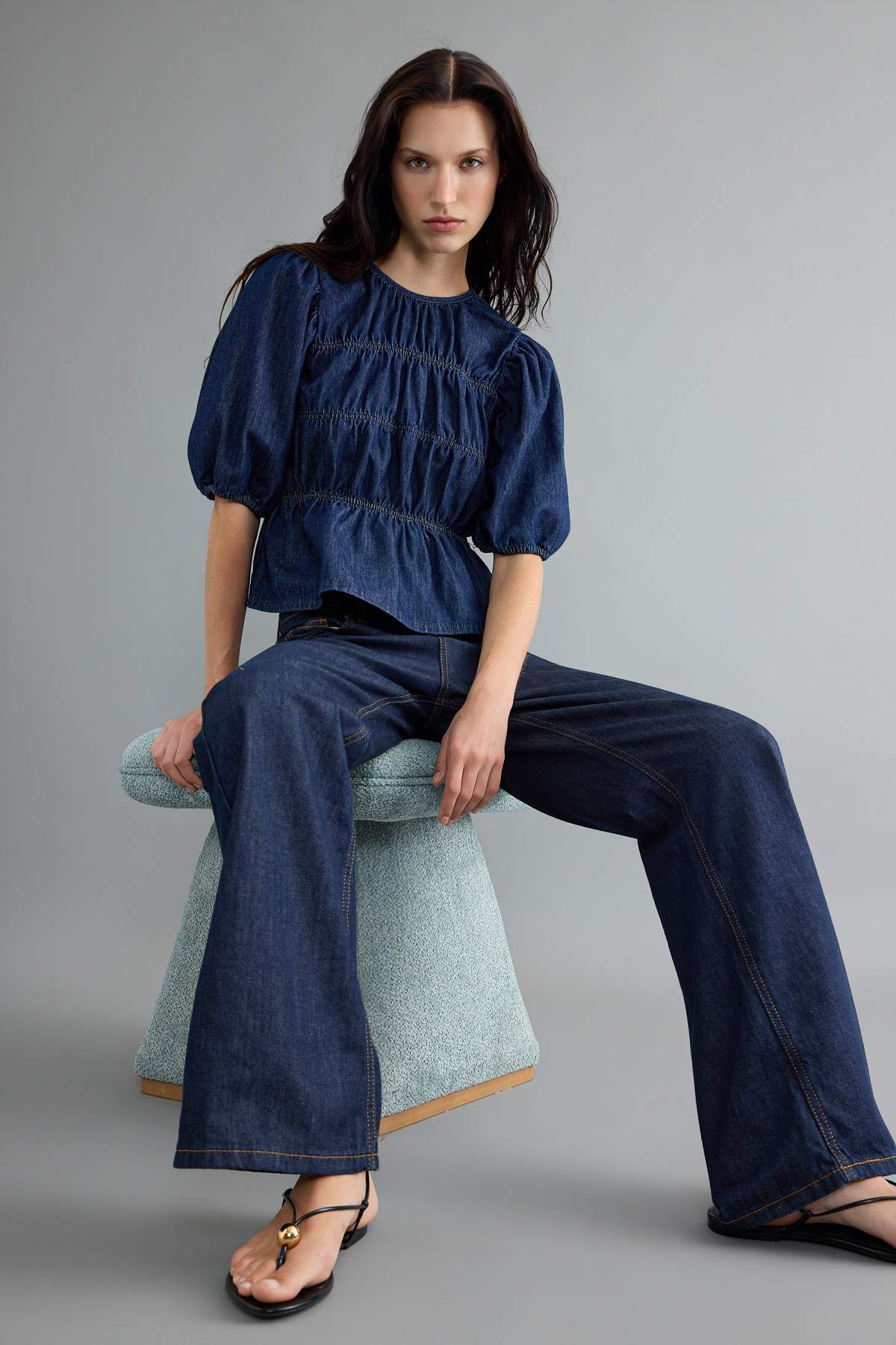 Bluze TWOAW27BZ00035 - plava