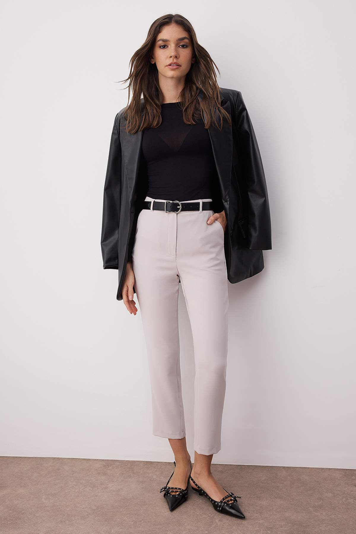 Pantalone TWOSS19ST0038 - siva [djesi-src-e3eabbd85cb4713bd030b65be7f801aae114ab1794f6fae607110fab4960b7b3]