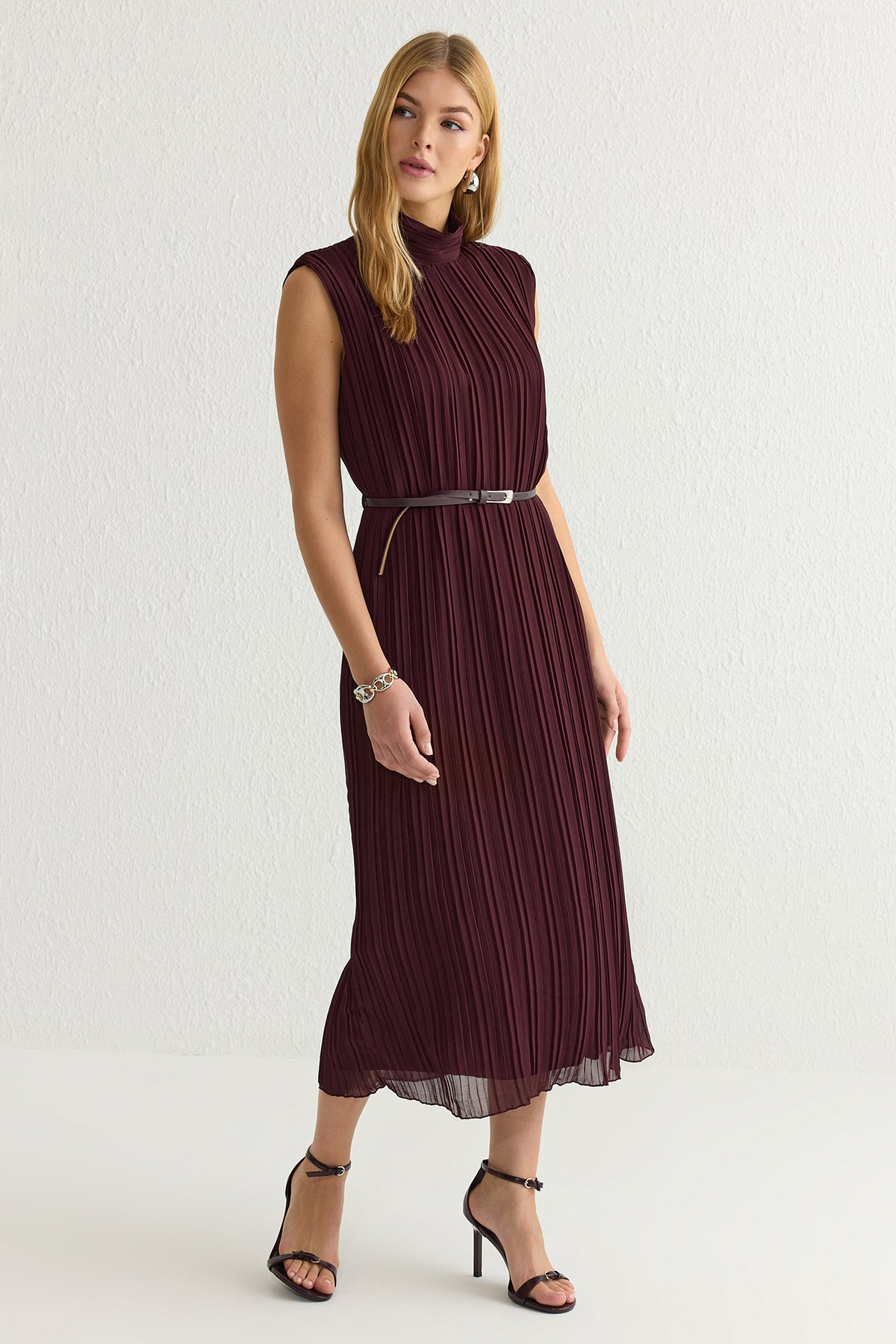 Haljine TWOSS25EL00118 - bordo