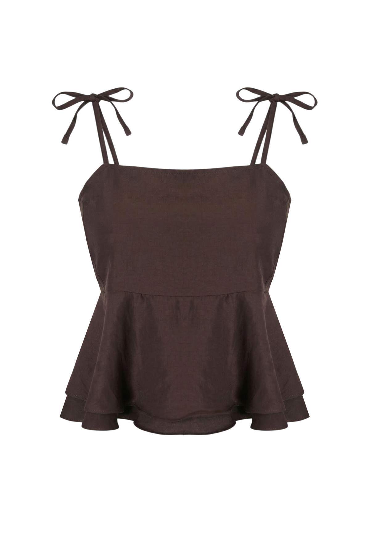 Bluze TWOSS26BZ00413 - braon