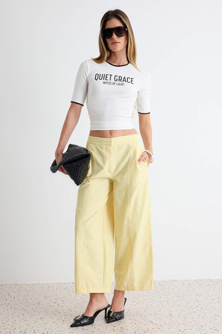 Pantalone TWOSS26PL00071 - žuta [djesi-src-36739f942f677210e06c0978deb66da6bc8ea3234e9a3ec8e57c69a476564d86]
