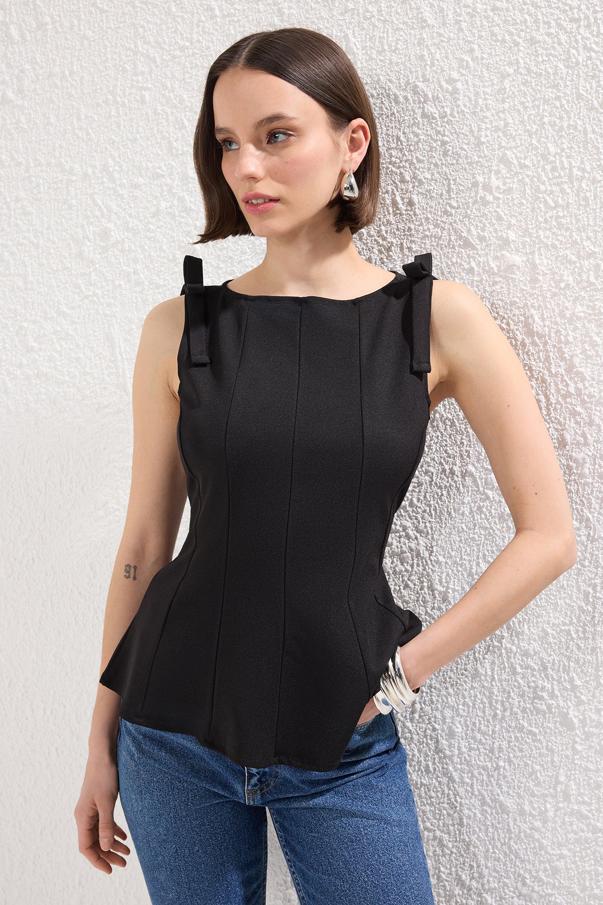 Bluze TWOSS25BZ00482 - crna