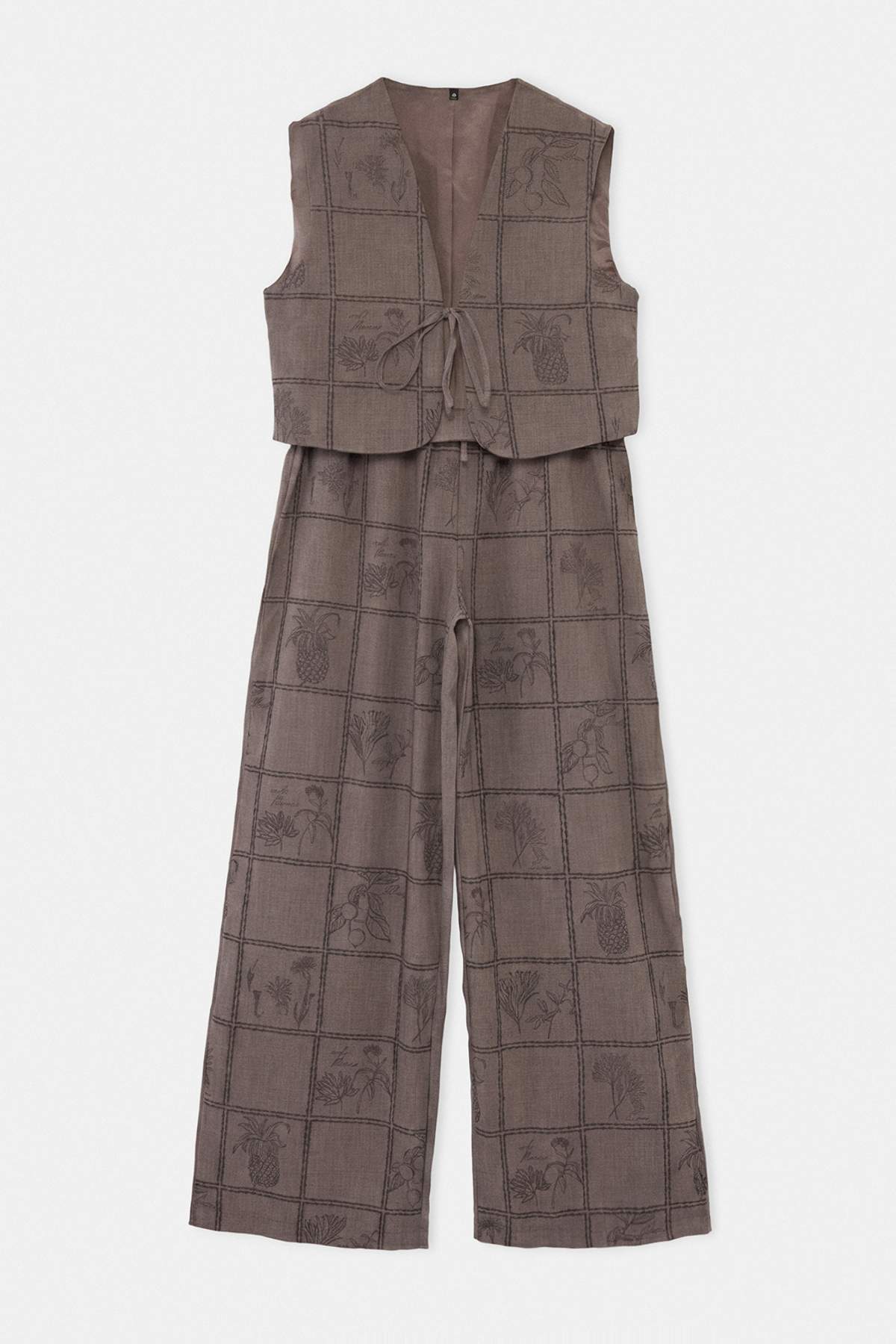 Pantalone TWOSS26AU00230 - braon