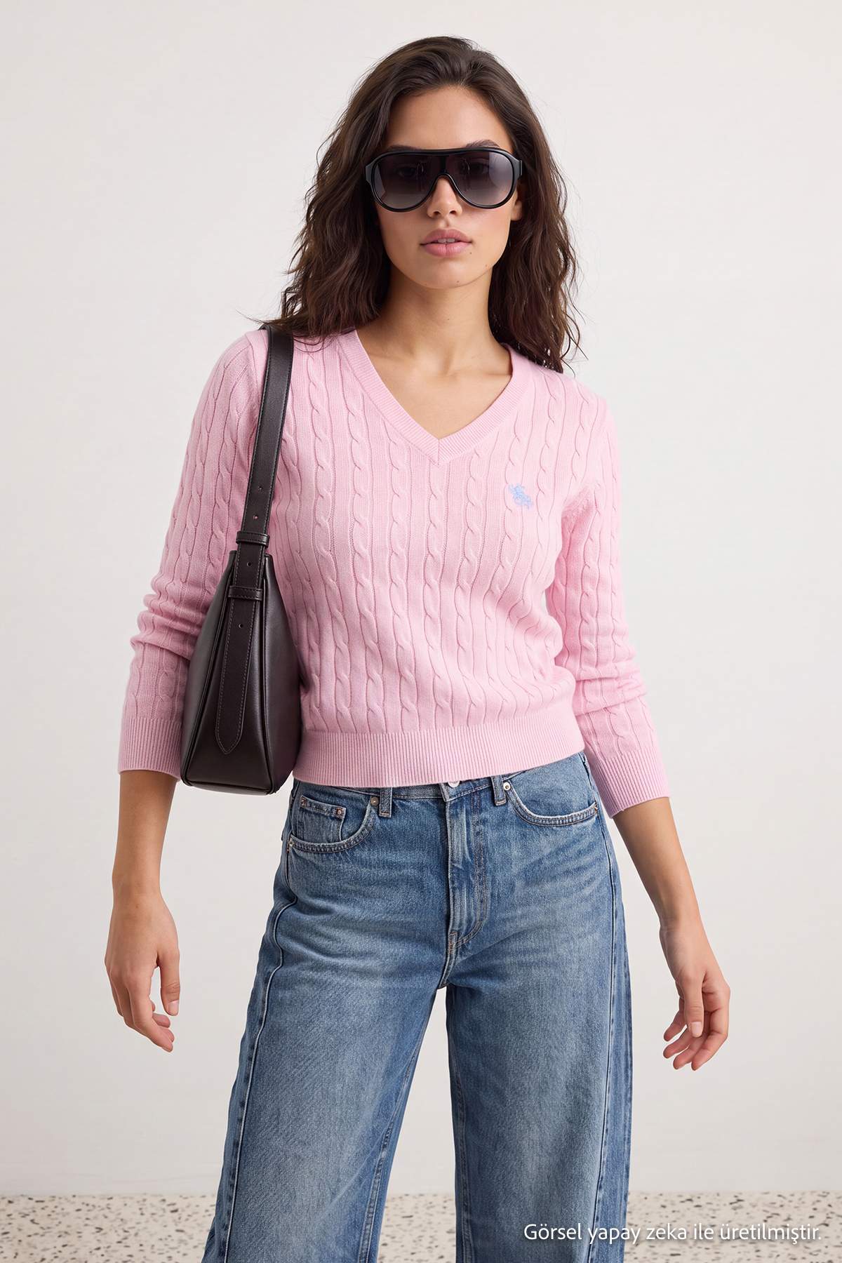 Džemper TWOAW26KZ00259 - roze