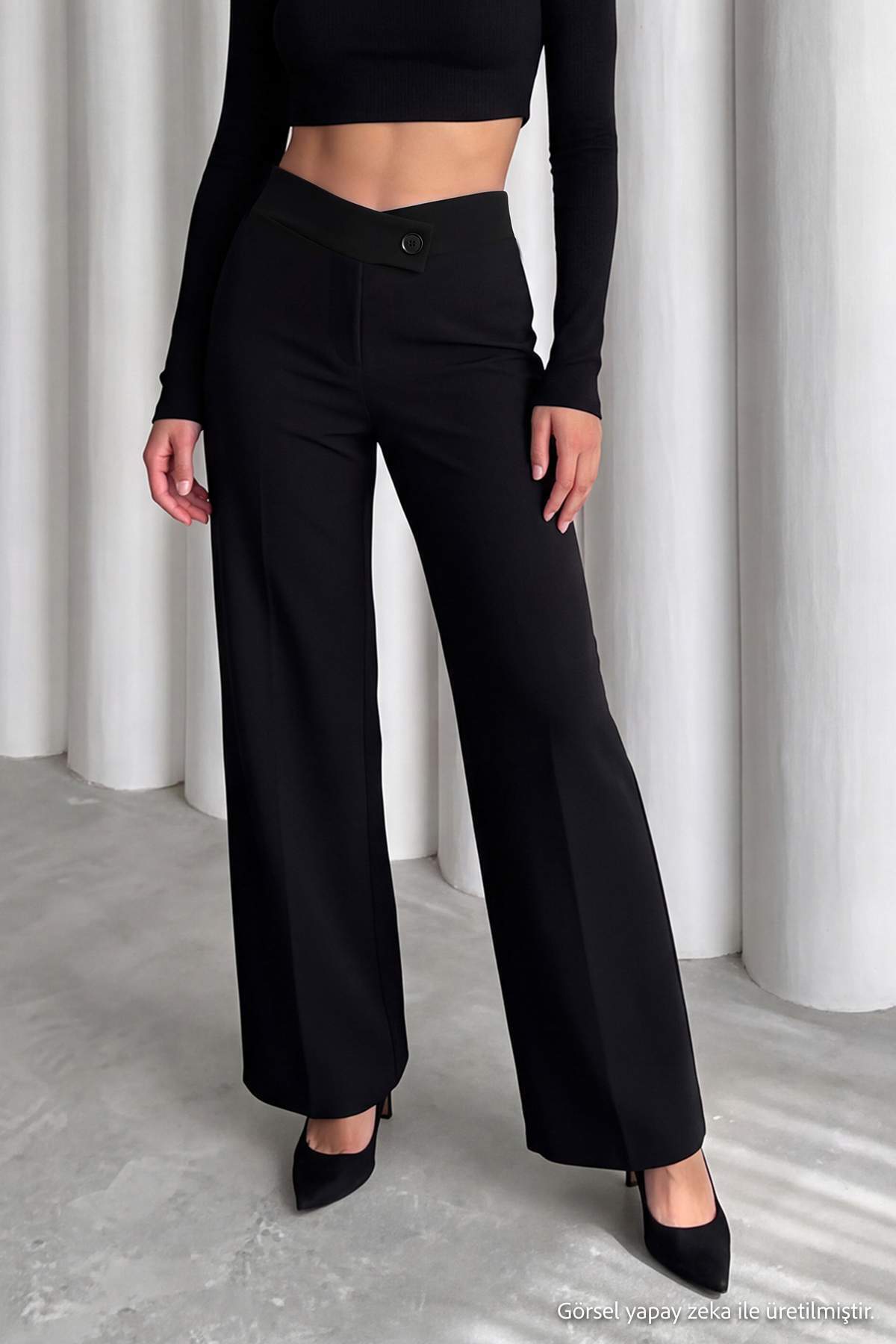 Pantalone TWOAW27PL00034 - crna [djesi-src-19b0b71a6e7f9e8356e7defbc95b850b7848e50140a738b6068063b234fe1e40]