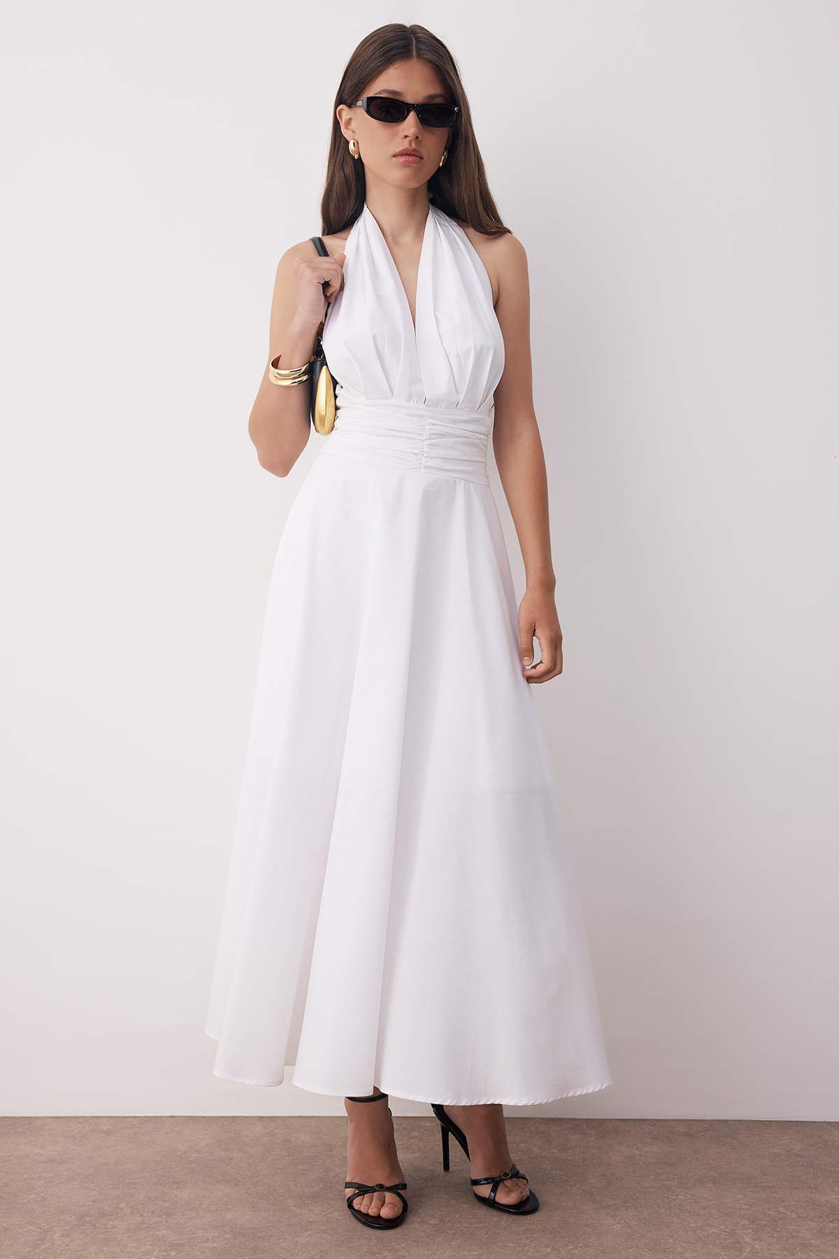 Haljine TWOSS25EL00890 - bijela