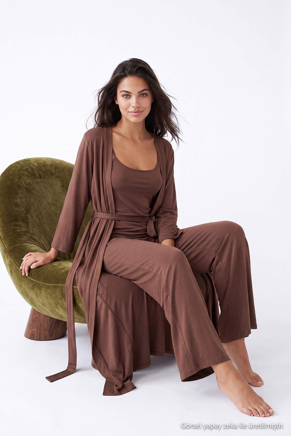 Pantalone THMAW27PT00005 - braon