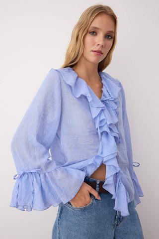 Bluze TWOSS25BZ00551 - plava