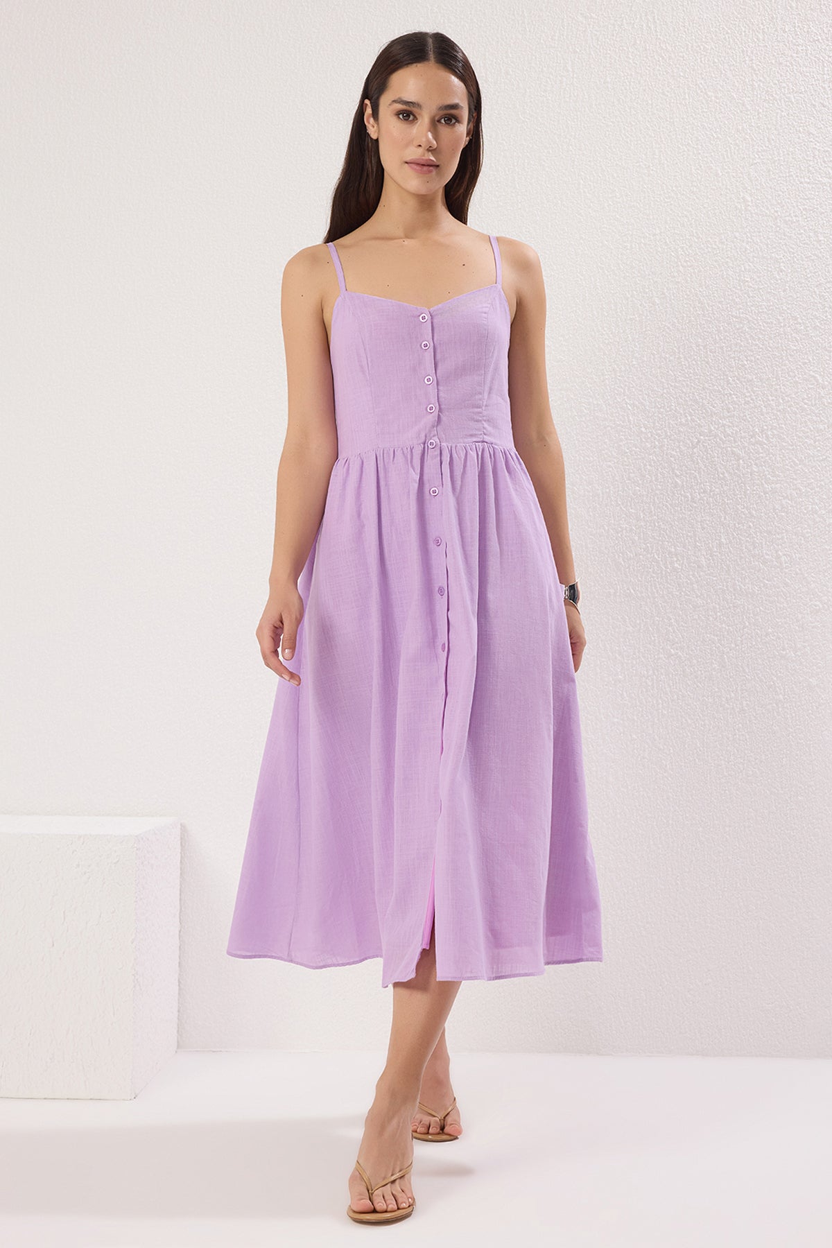 Haljine TWOSS25EL00524 - lila