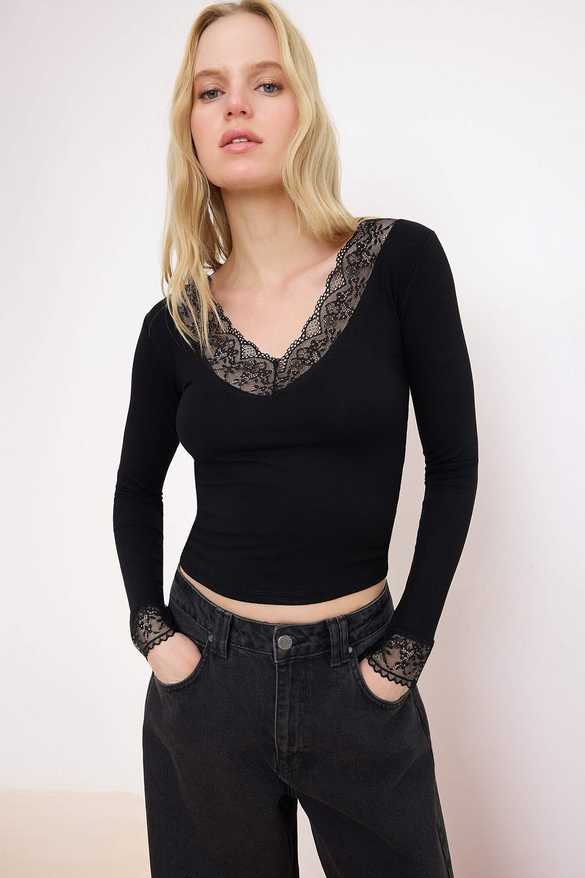 Bluze TWOSS26BZ00637 - crna