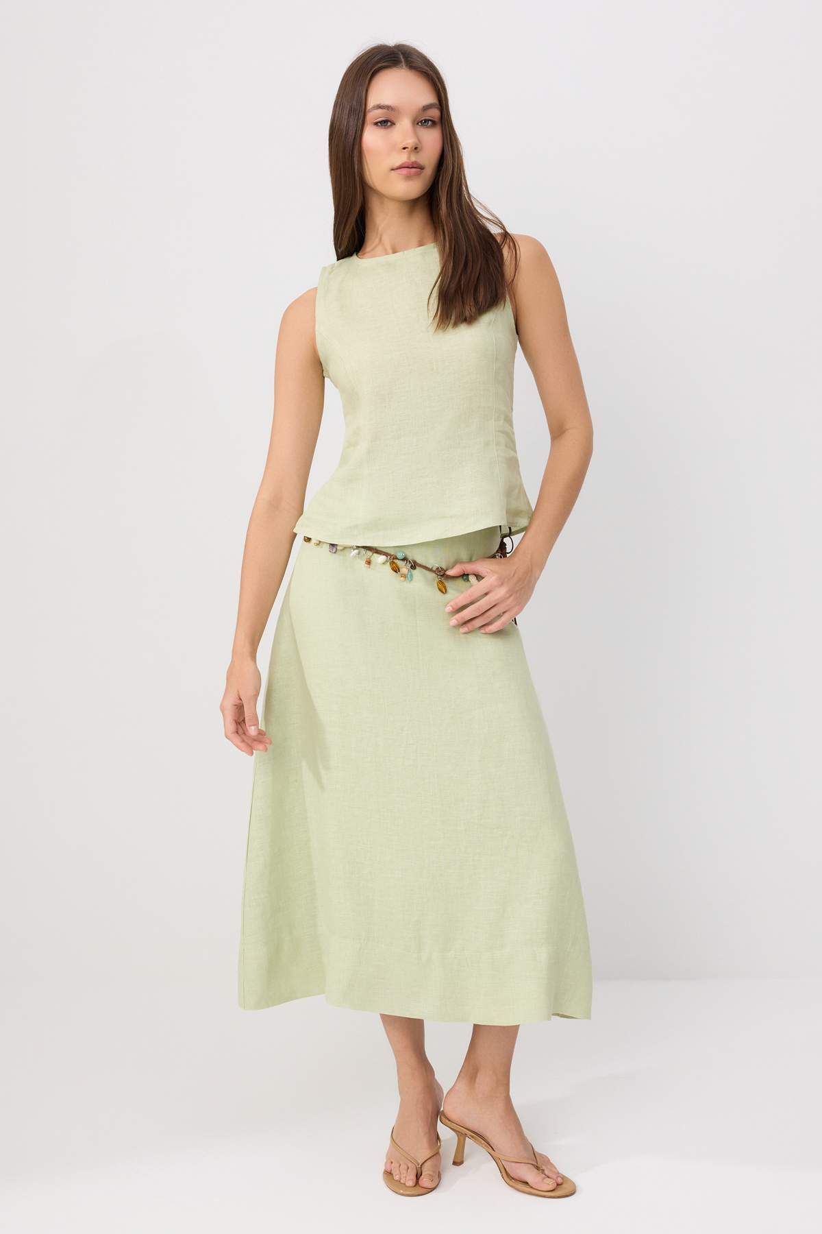 Bluze TWOSS26AU00135 - zelena