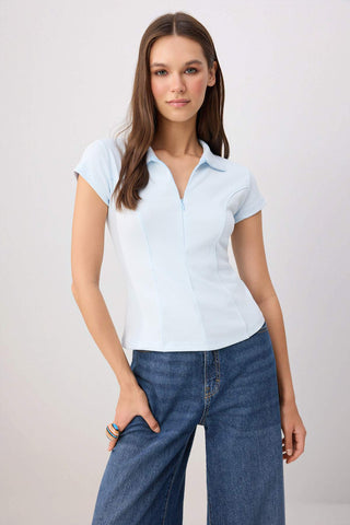Bluze TWOSS26BZ01026 - plava