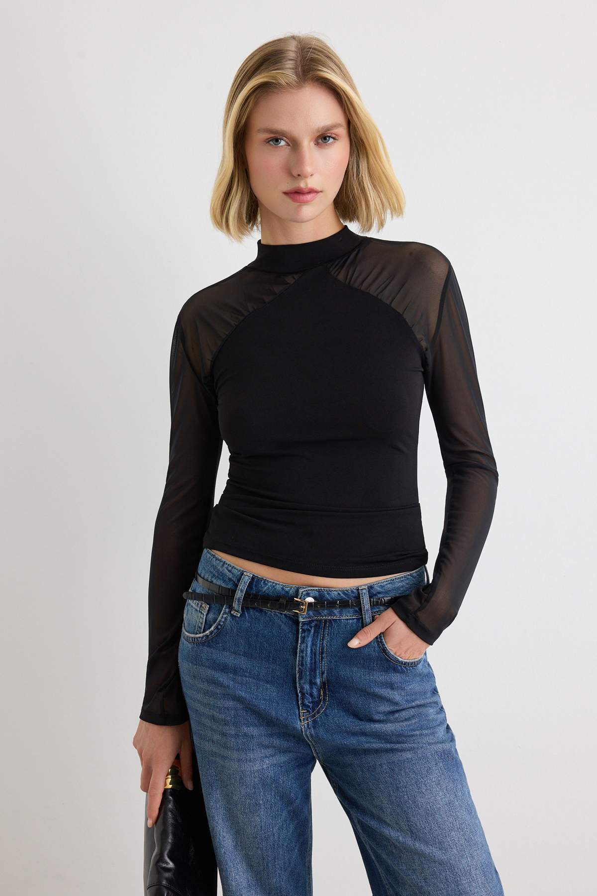 Bluze TWOAW27BZ00070 - crna