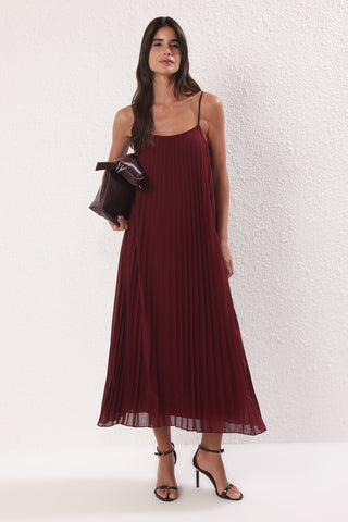 Haljine TWOSS25EL00170 - bordo