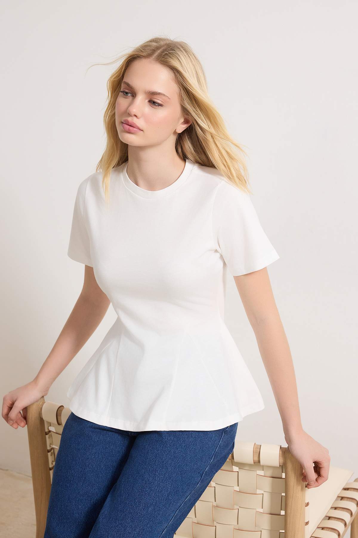 Bluze TWOSS26BZ00028 - ekru