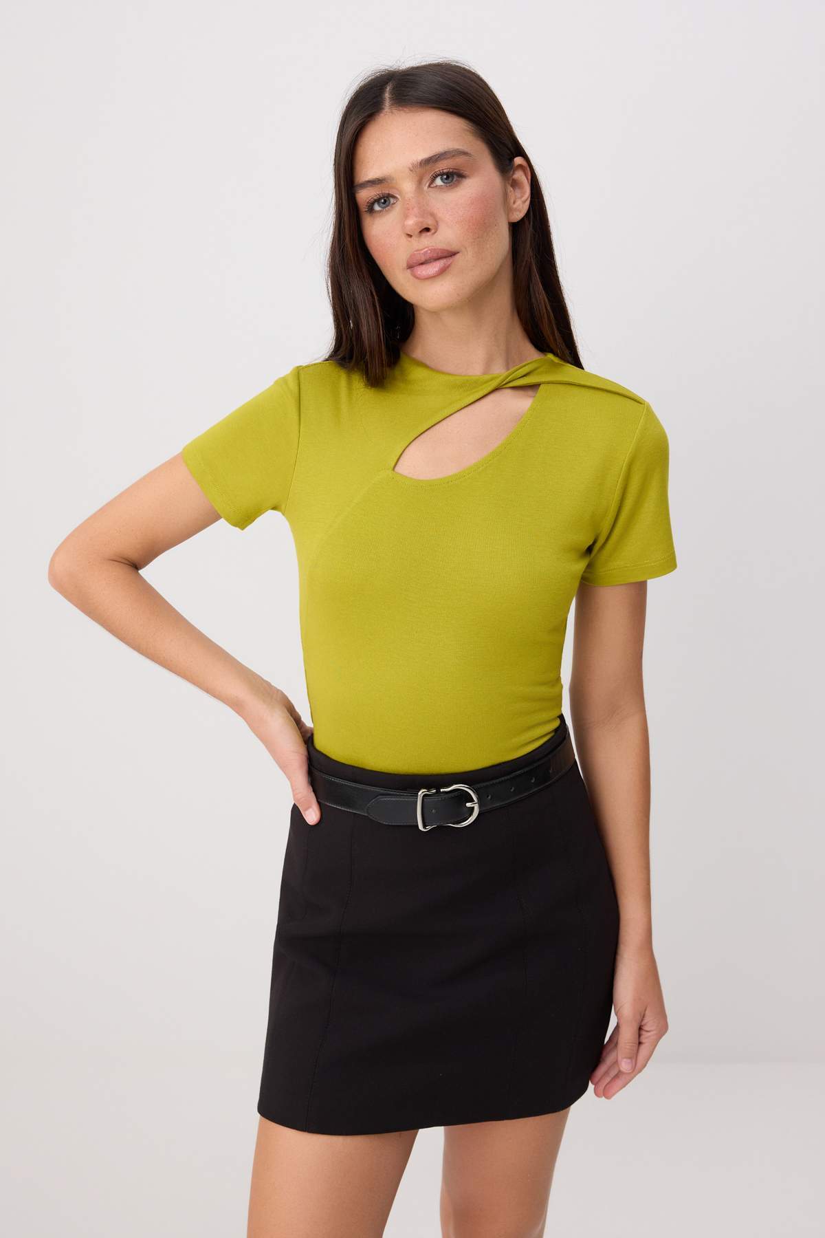 Bluze TWOSS26BZ00924 - zelena