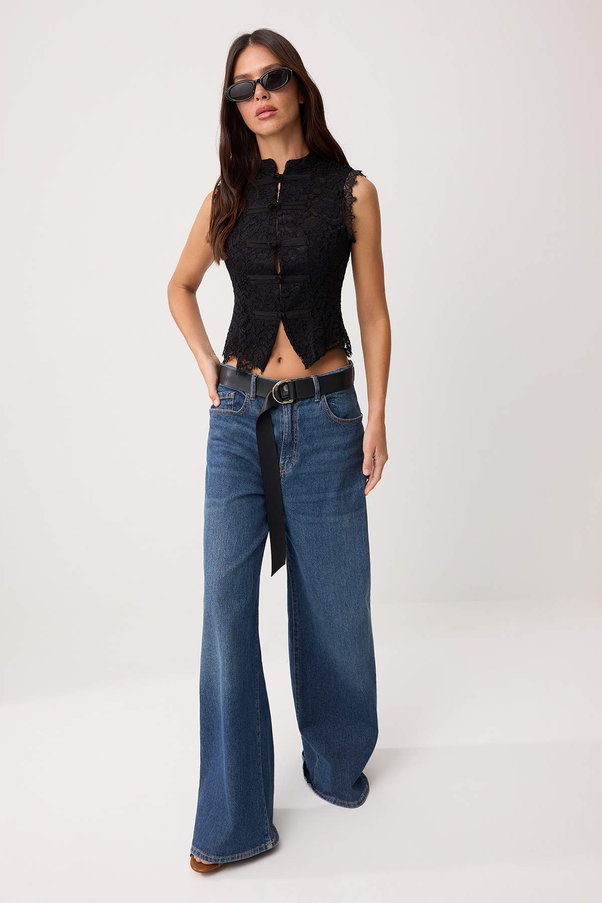 Bluze TWOSS26BZ00778 - crna
