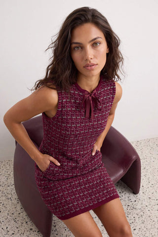 Haljine TWOAW25EL00542 - bordo