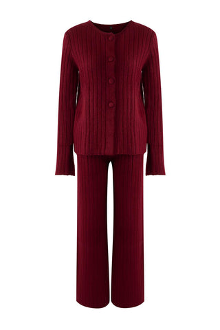 Pantalone TWOAW26AU00004 - bordo