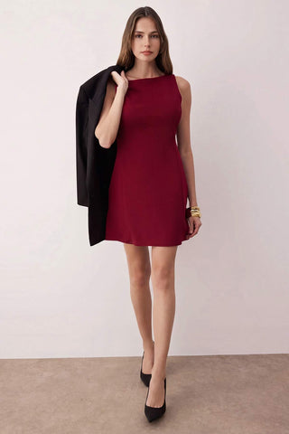 Haljine TWOAW25EL00192 - bordo